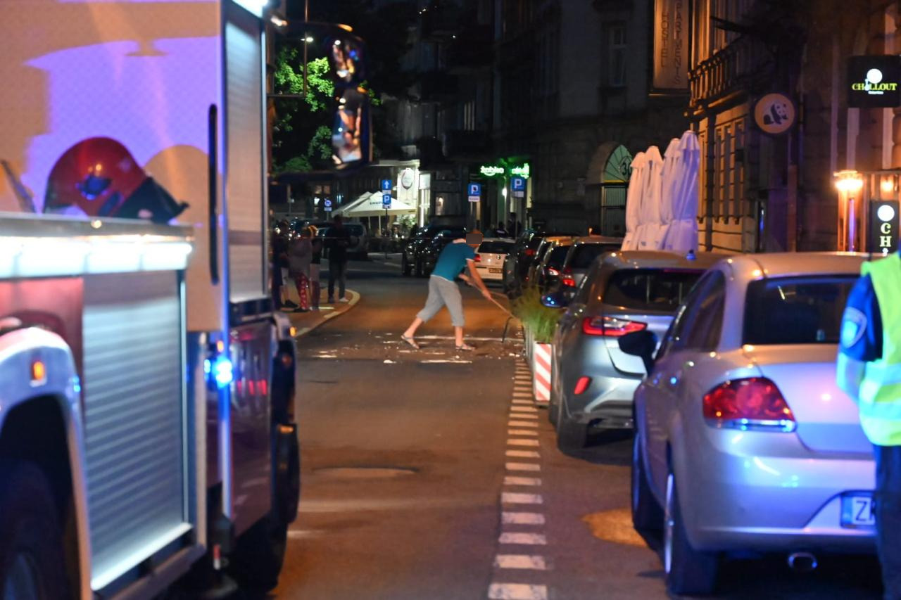 Akcja służb na jednej z ulic w centrum miasta