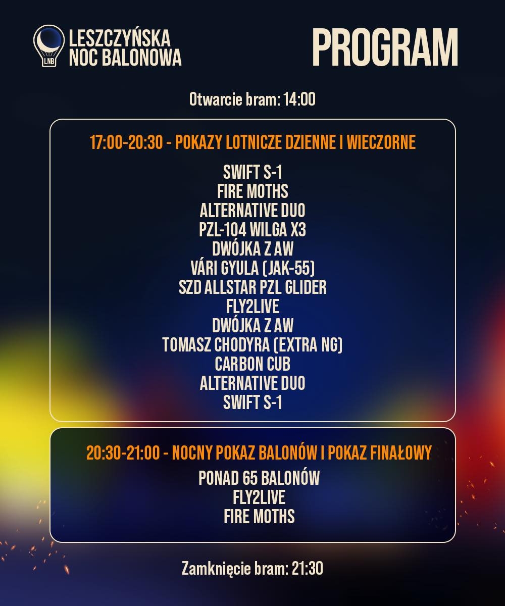 fot. Leszczyńska Noc Balonowa / FB
