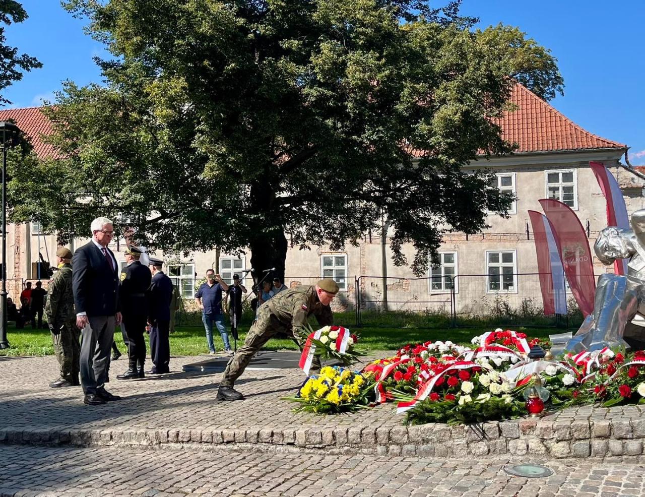 Prezydent Poznania obchodził w Gdańsku rocznicę wybuchu II wojny światowej. 86 lat temu 1 września dzieci nie poszły do szkoły