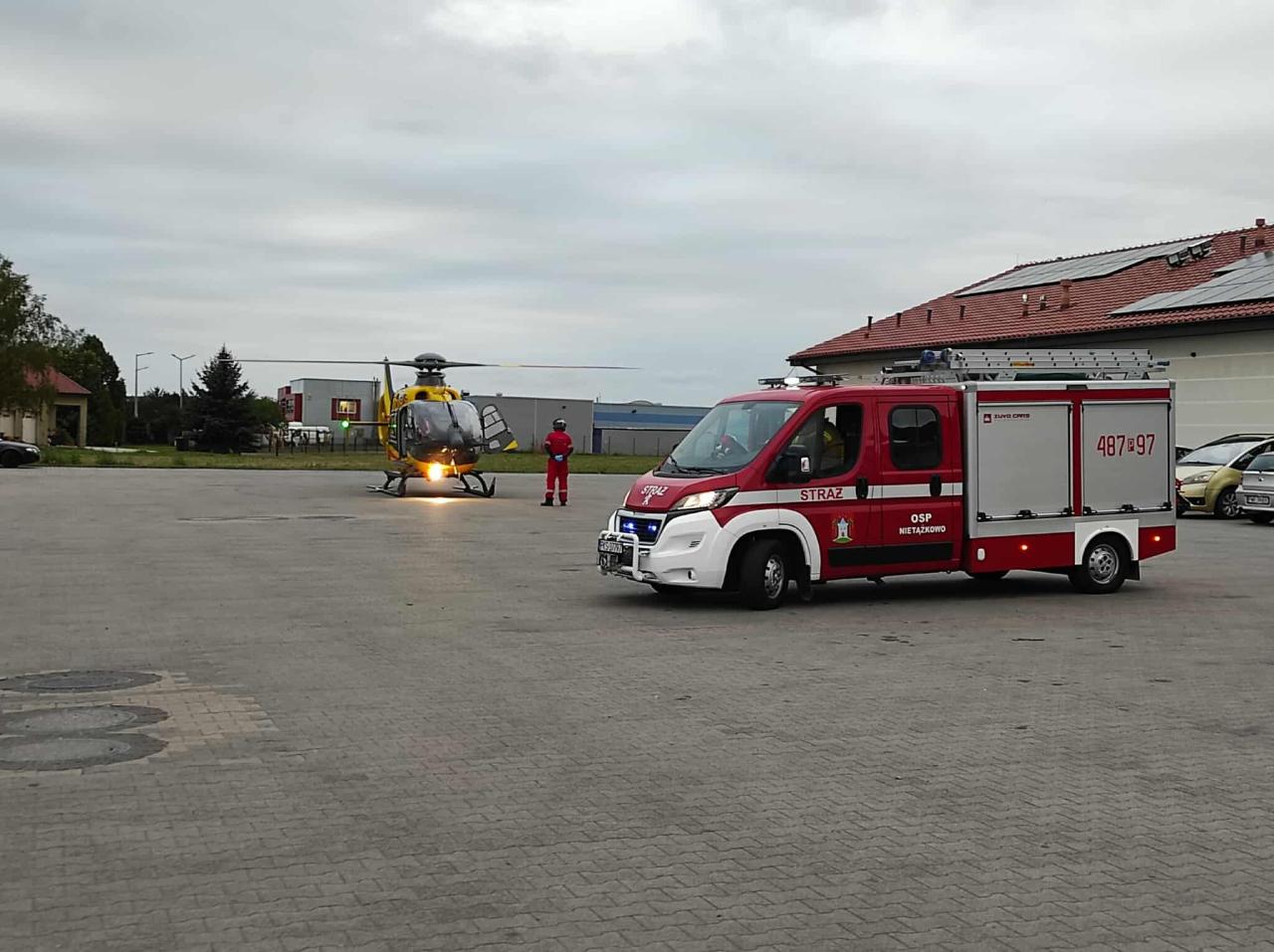 Moment od tragedii w Śmiglu. U 16-latka stanęło serce, ekspresowa reakcja kolegów pozwoliła go uratować