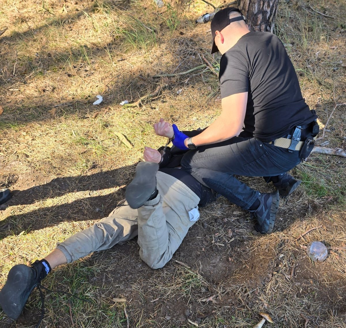 Region. Zatrzymany niemal na gorącym uczynku