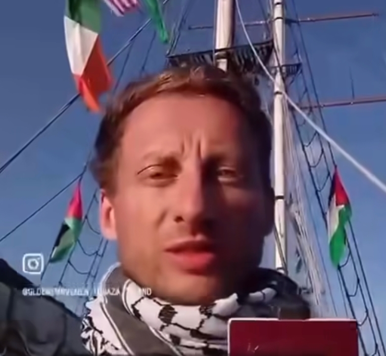 Franciszek Sterczewski "porwany przez Izrael" w ramach flotylli płynącej do Gazy