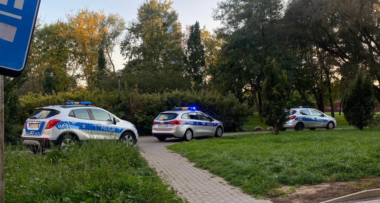 Policyjna akcja na Chartowie