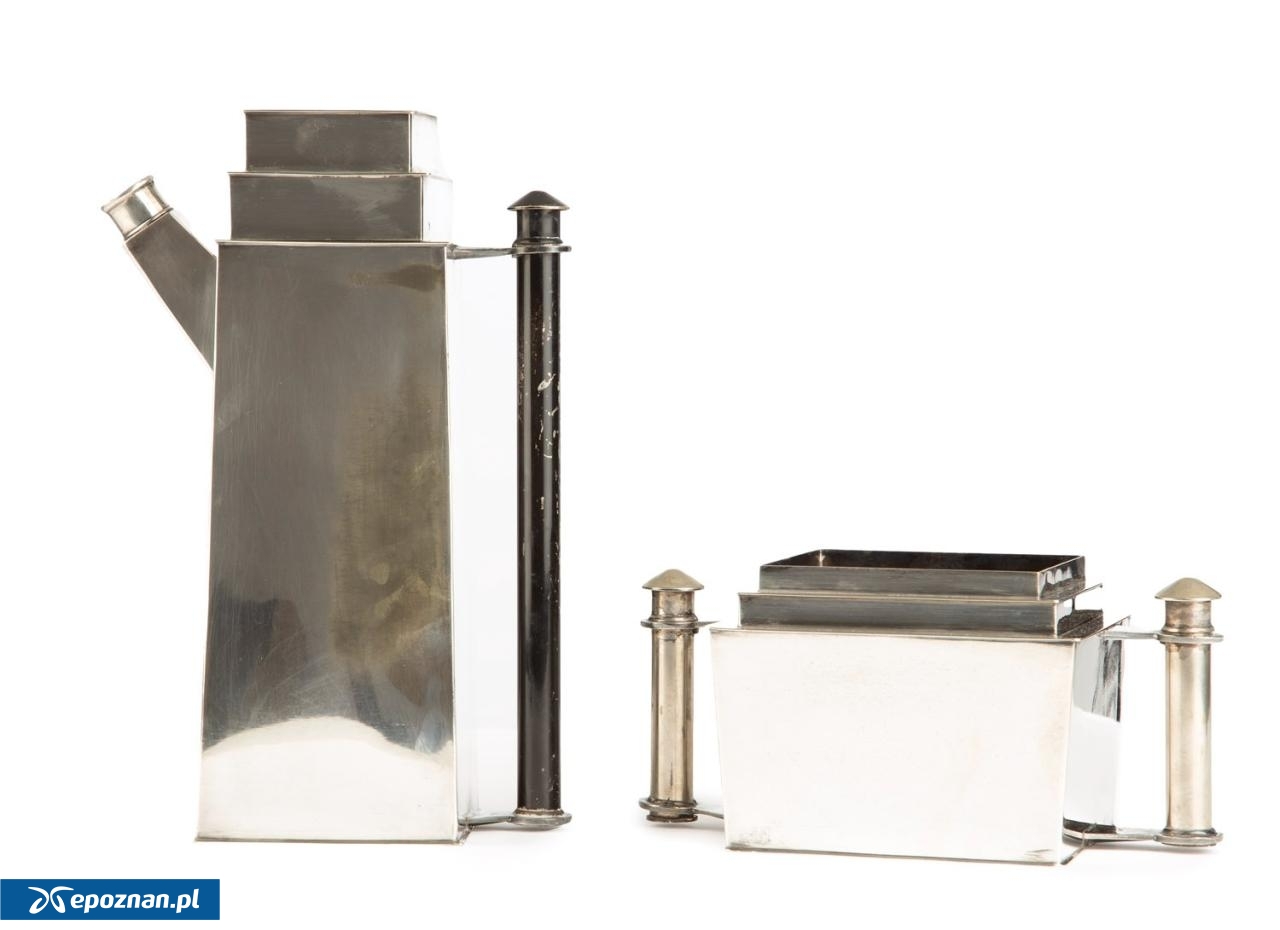 Shaker i cukiernica Skyscraper lata  30. XX w. Louis W. Rice | fot. DESA Unicum