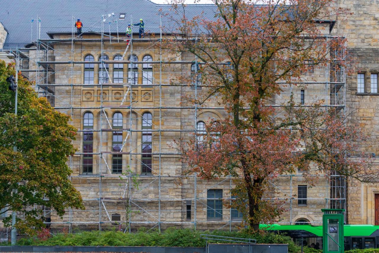 Taka konstrukcja stanęła przy poznańskim Zamku