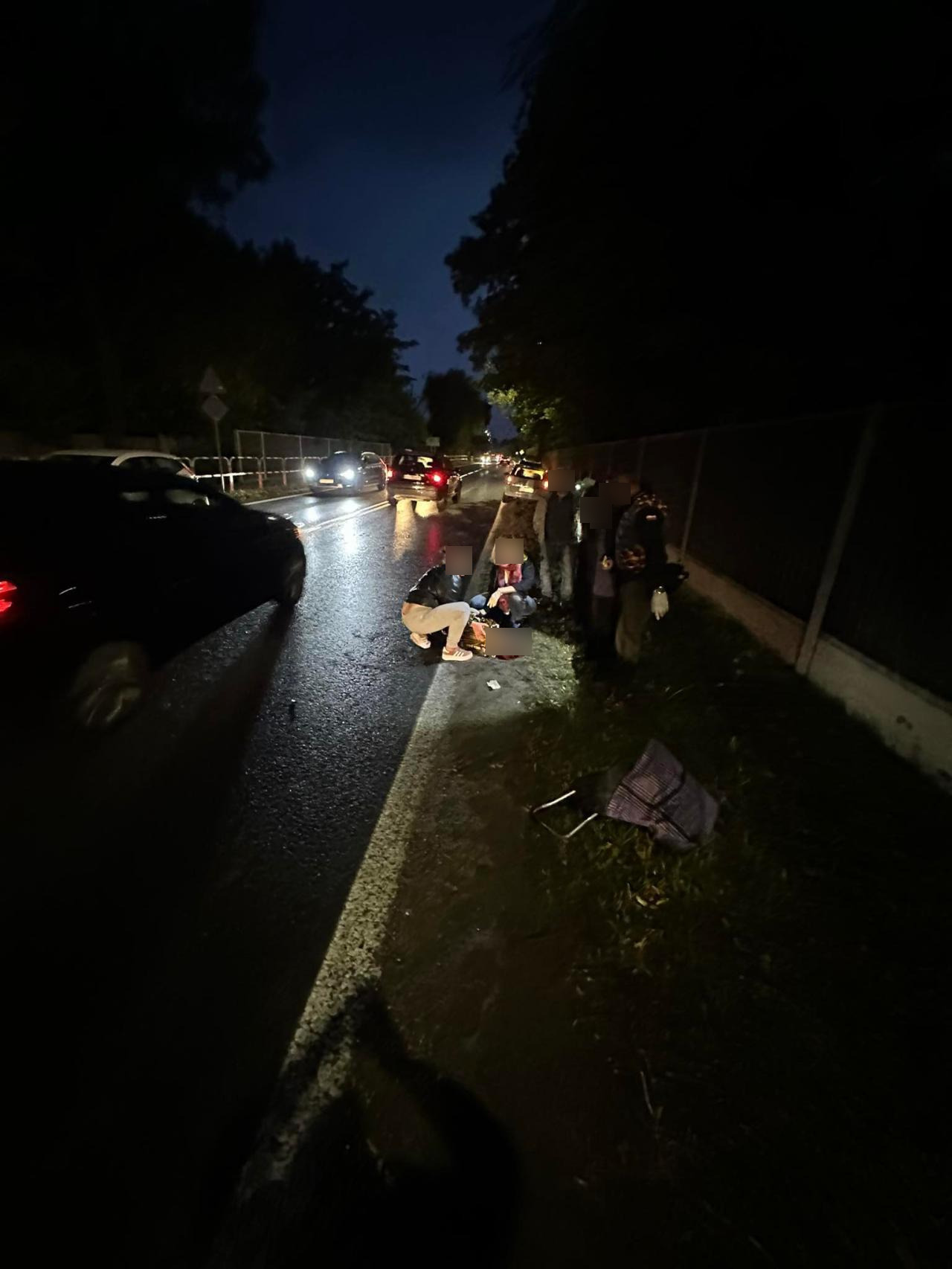 Potrącenie kobiety pod Poznaniem