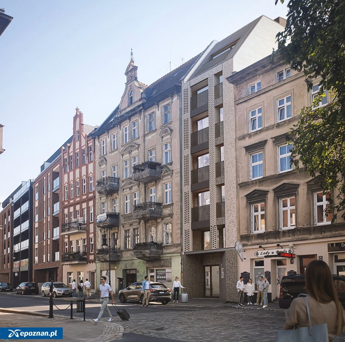 Na działce o szerokości 5,5 metra powstanie nowa kamienica. "To nic nadzwyczajnego"