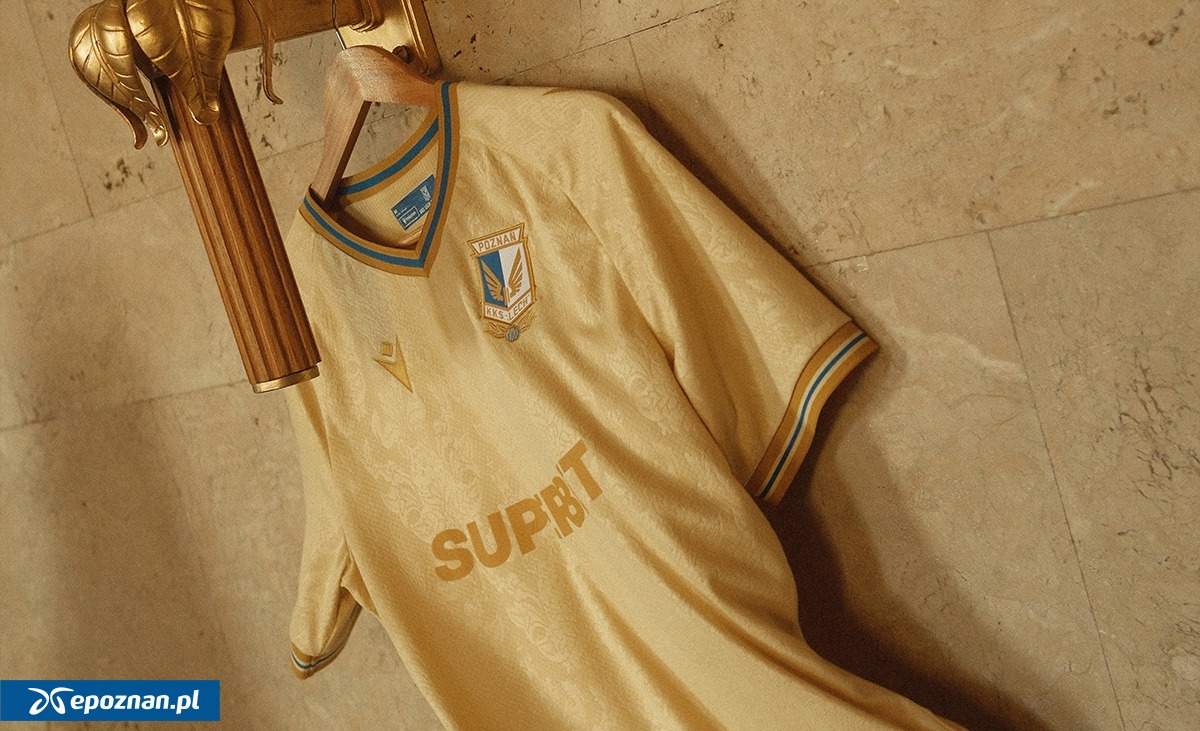 Ogromne zainteresowanie nowymi koszulkami Lecha. "Ale Złota" będzie więcej!