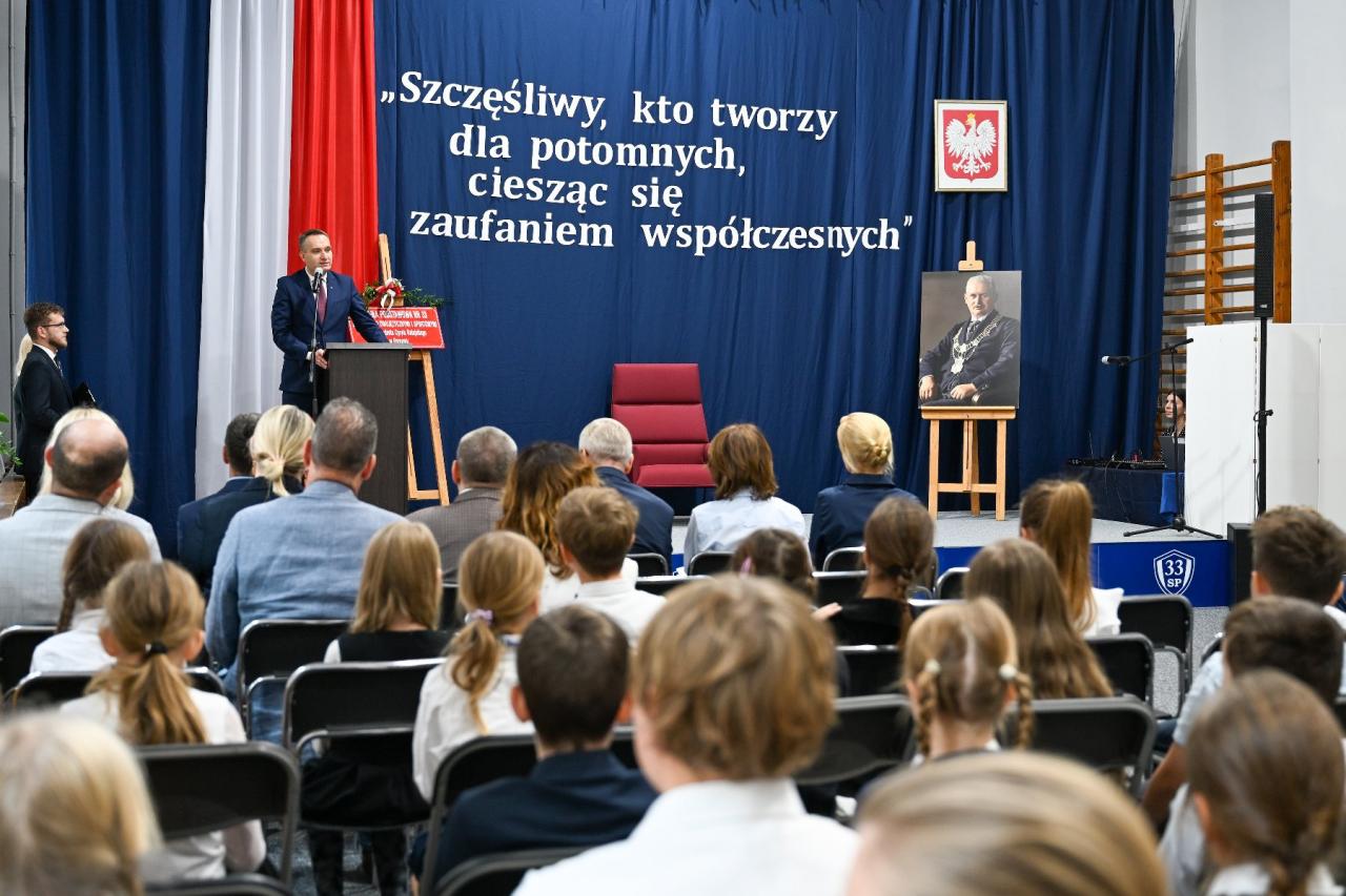 Poznańska szkoła będzie nosiła imię byłego prezydenta