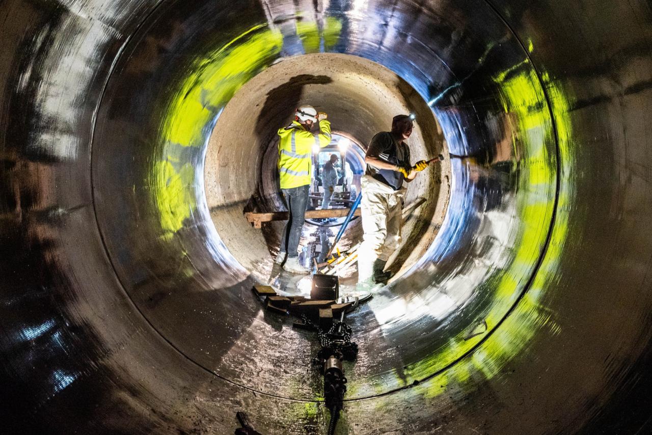 Spore wyzwanie na Ratajach. Pokazano jak wyglądają prace prowadzone pod ziemią
