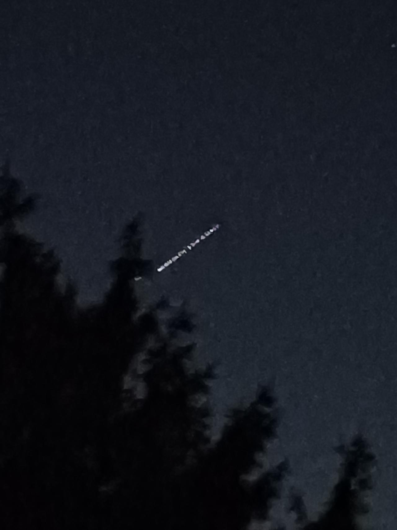 "Kosmiczny pociąg" przeleciał nad Poznaniem. I przeleci ponownie