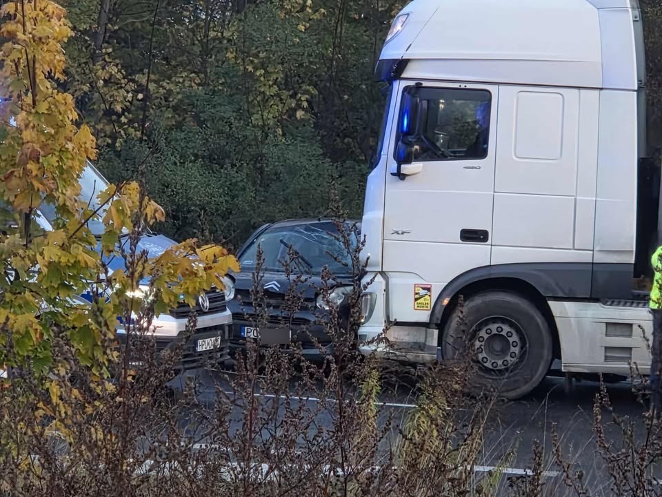 Wypadek na Lechickiej. Duże korki!