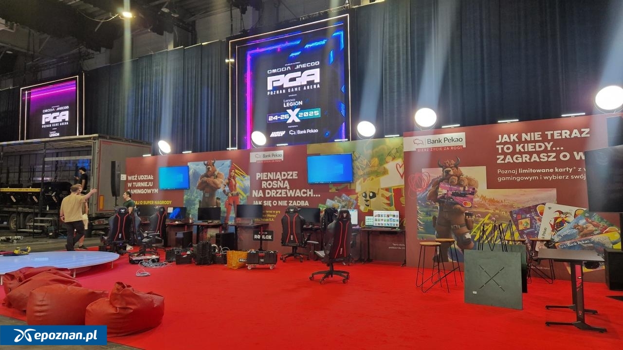 Tak wyglądają wnętrza PGA | fot. Poznań Game Arena