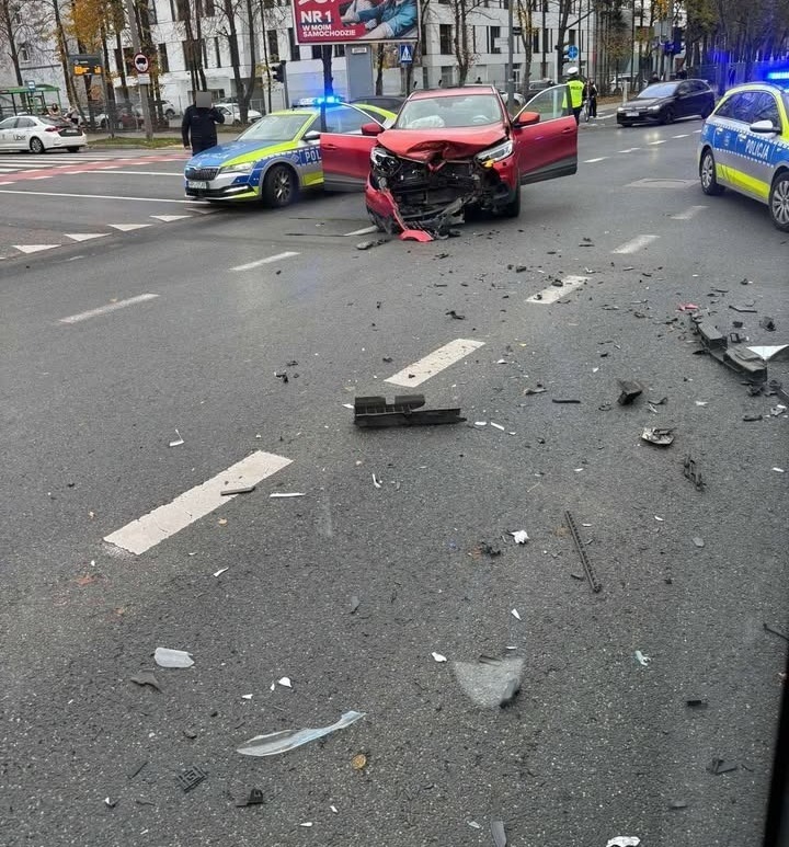 Duże korki po zderzeniu aut na Bukowskiej!