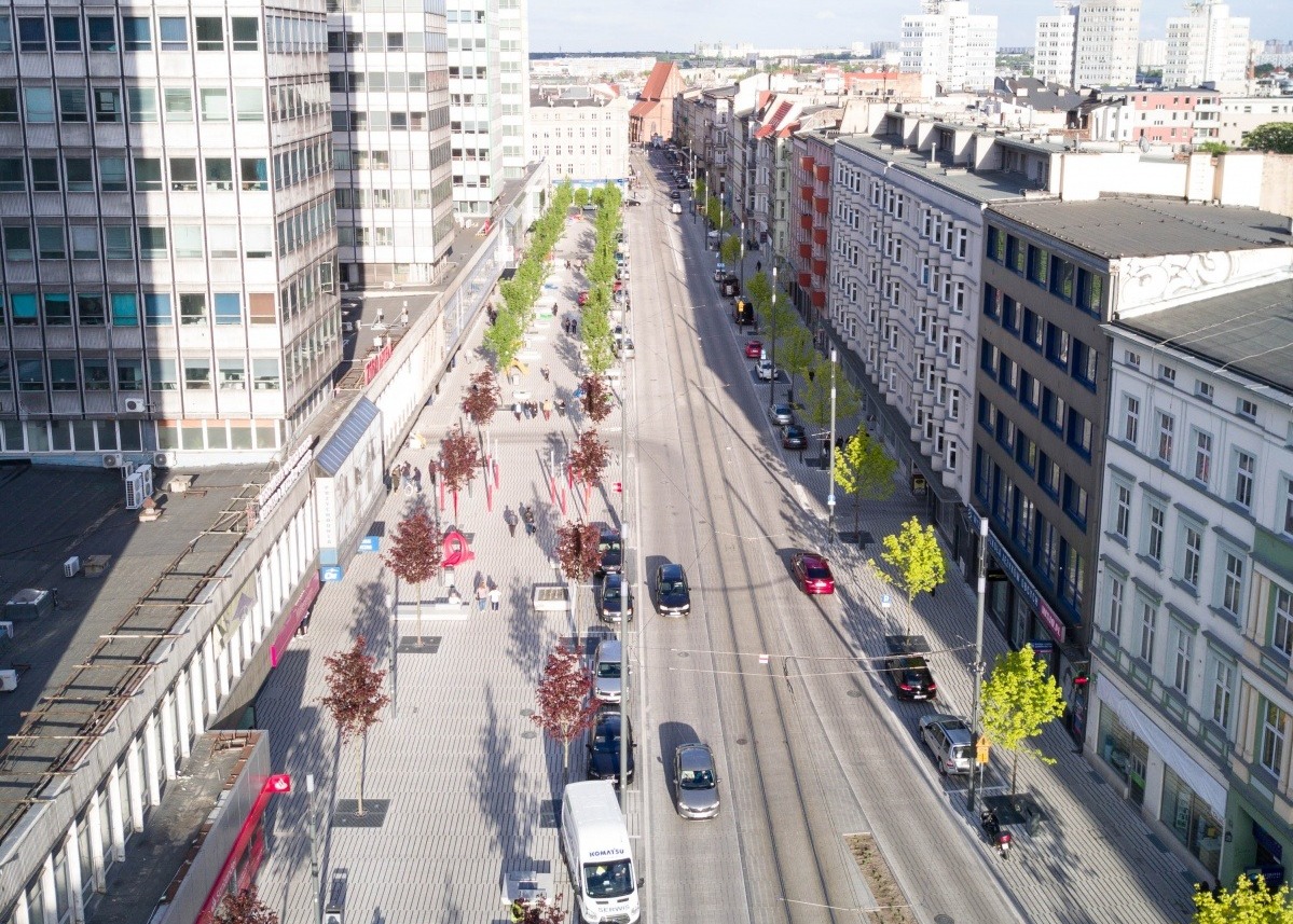 Miejska radna chce końca betonozy na Świętym Marcinie. "Nie chodzi o ustawienie kilku roślin doniczkowych"