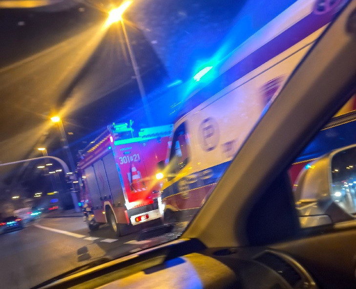 Służby znów na rondzie Śródka