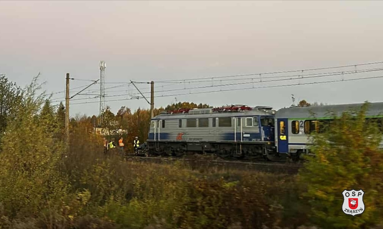 Tragedia na przejeździe kolejowym w regionie. Nie żyje kierowca