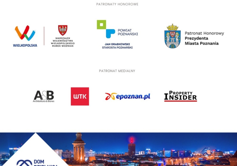 Patronat honorowy. Patronat medialny,