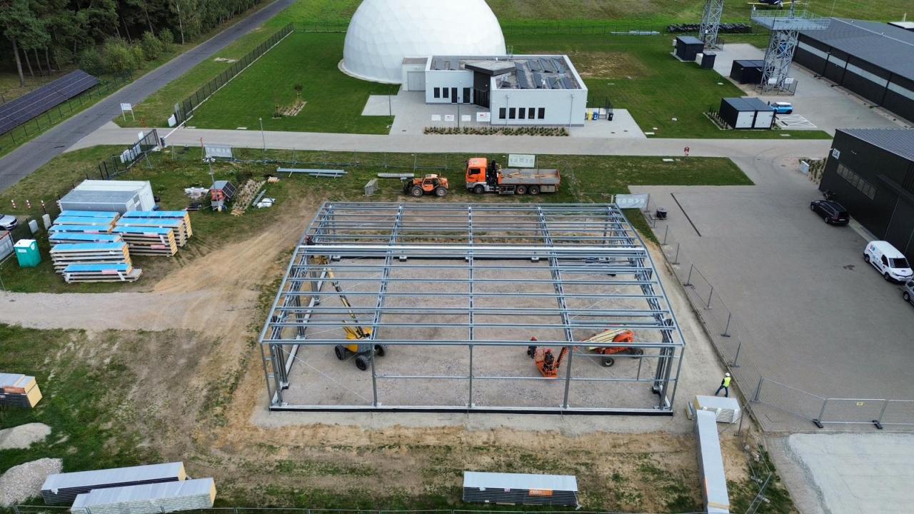 Politechnika Poznańska buduje hangar