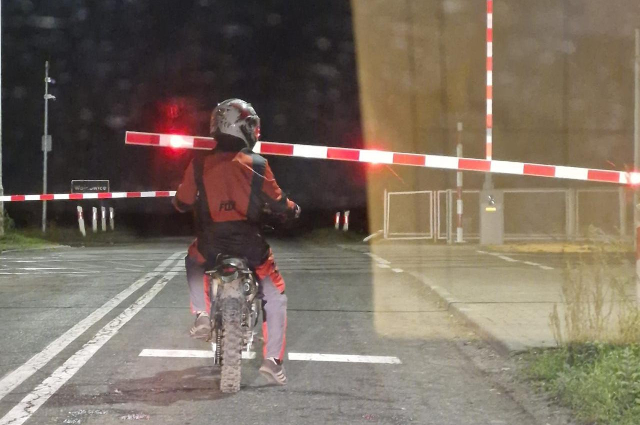 Kontrola motocyklisty w regionie. "Pozornie wyglądał niegroźnie"