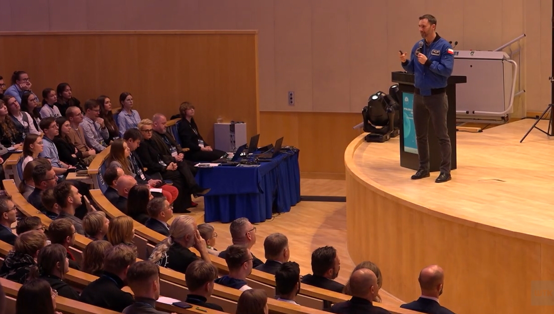 Sławosz Uznański-Wiśniewski przyjechał do Poznania. "Spotkania ze studentami mi dają dużą energię"