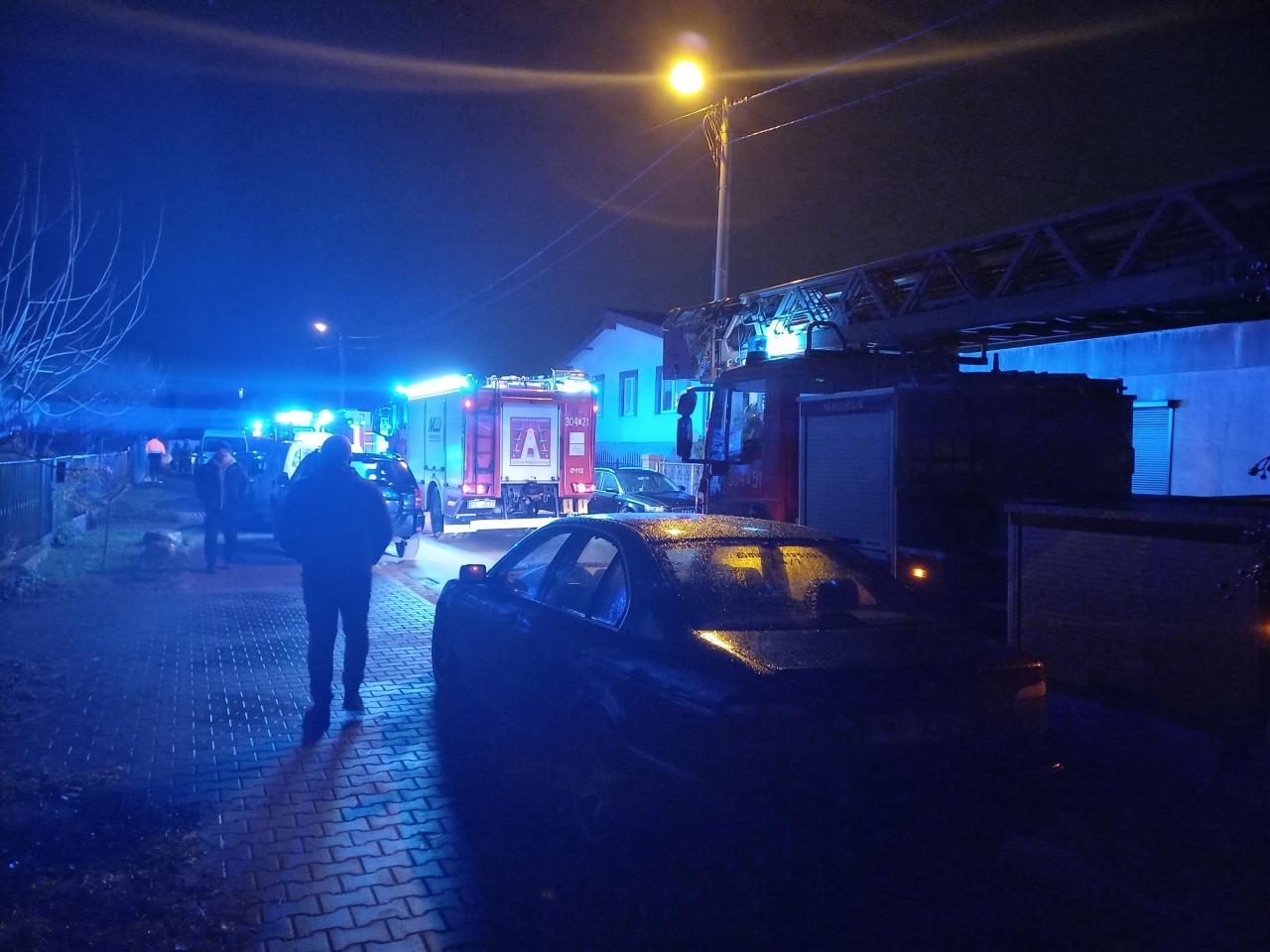 Akcja strażaków pod Poznaniem