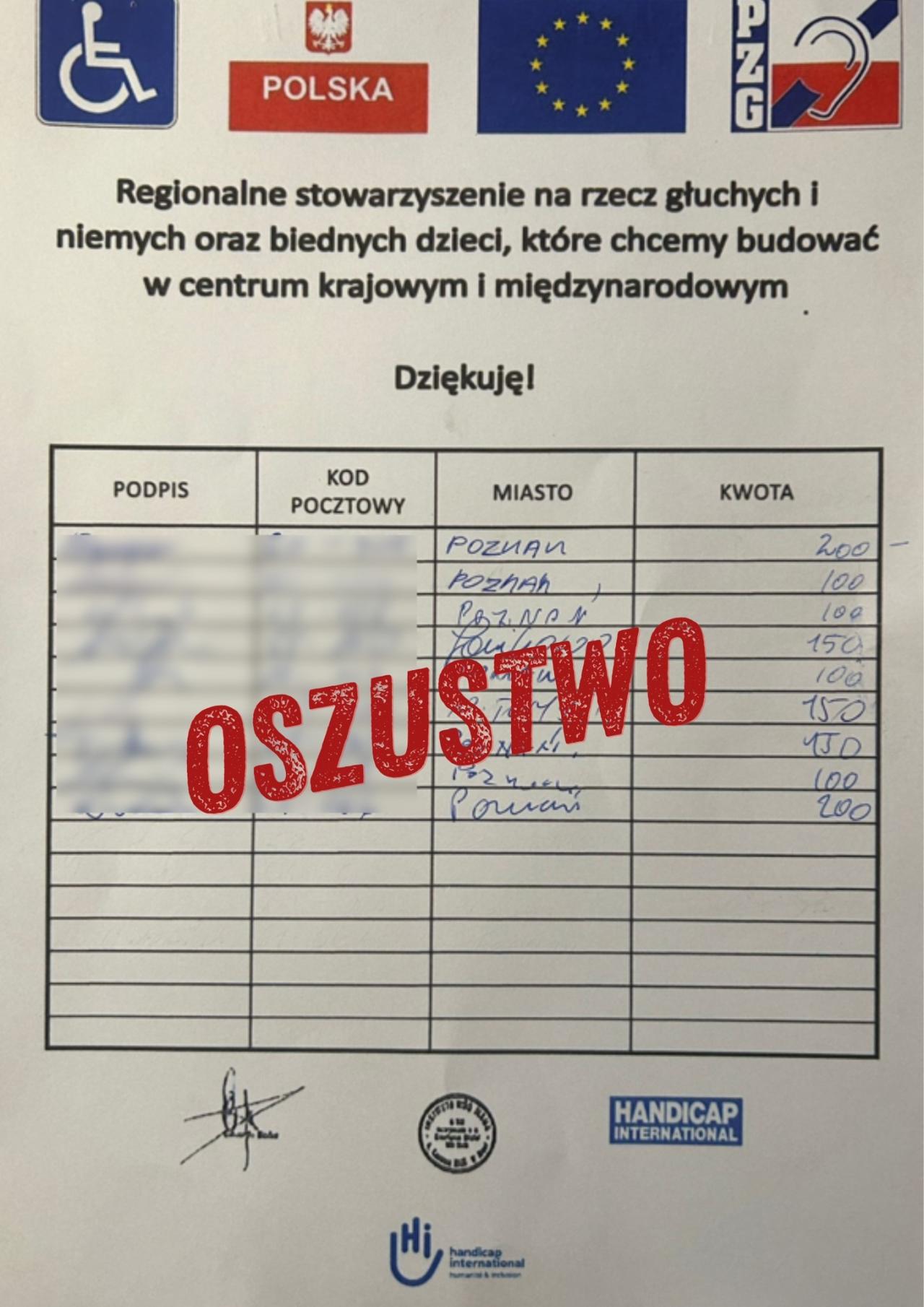 Rumunka wyłudzała pieniądze od klientów przy poznańskich centrach handlowych. Policja szuka poszkodowanych