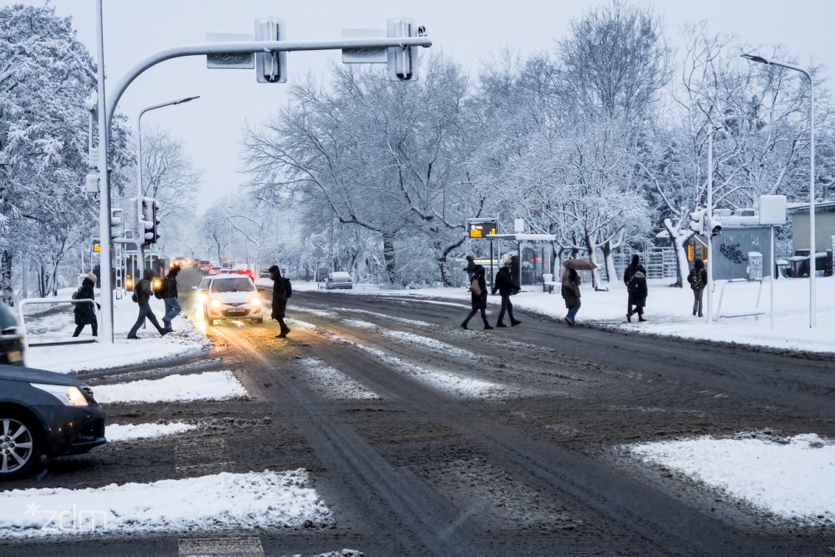 Zastępca prezydenta o akcji "ZIMA". "Niestety wielu kierowców przez cały czas jeździ na oponach letnich"
