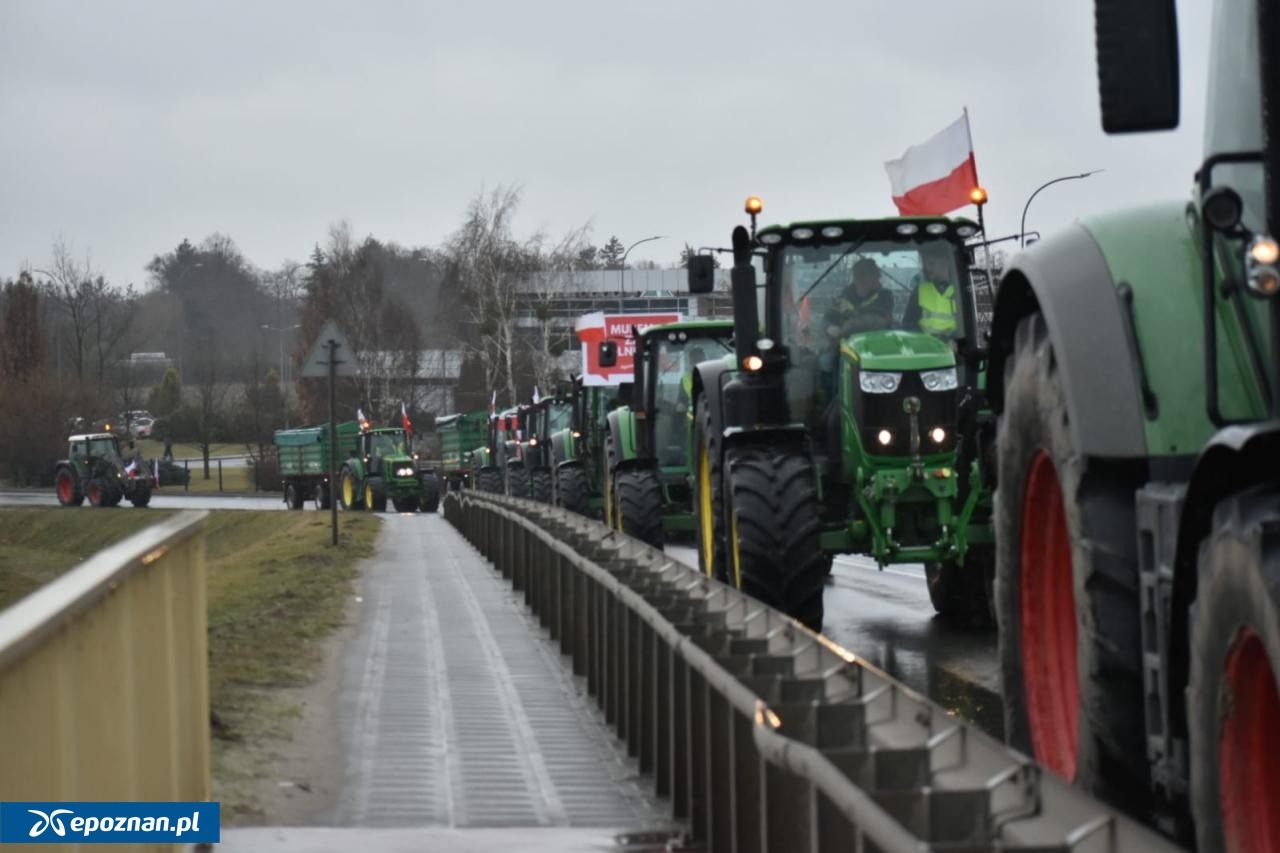 Trasa DK11 w regionie już zamknięta. Przez protest rolników!