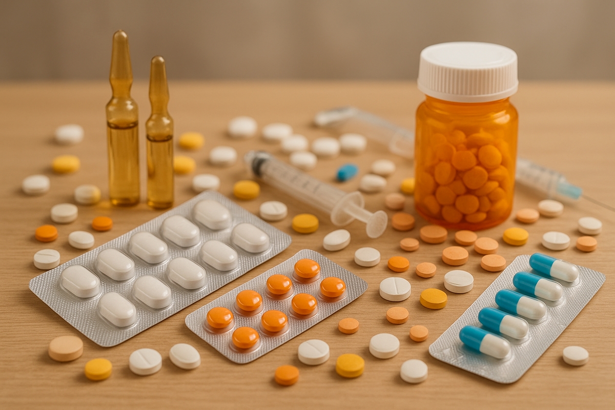 Afera z podrabianiem recept w przychodni z regionu. 15 zatrzymanych, ponad 200 zarzutów