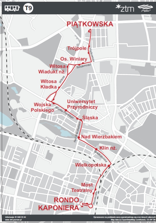 Zmiany w komunikacji miejskiej ze względu na konieczność przeprowadzenia pielęgnacji zieleni w pobliżu torowiska