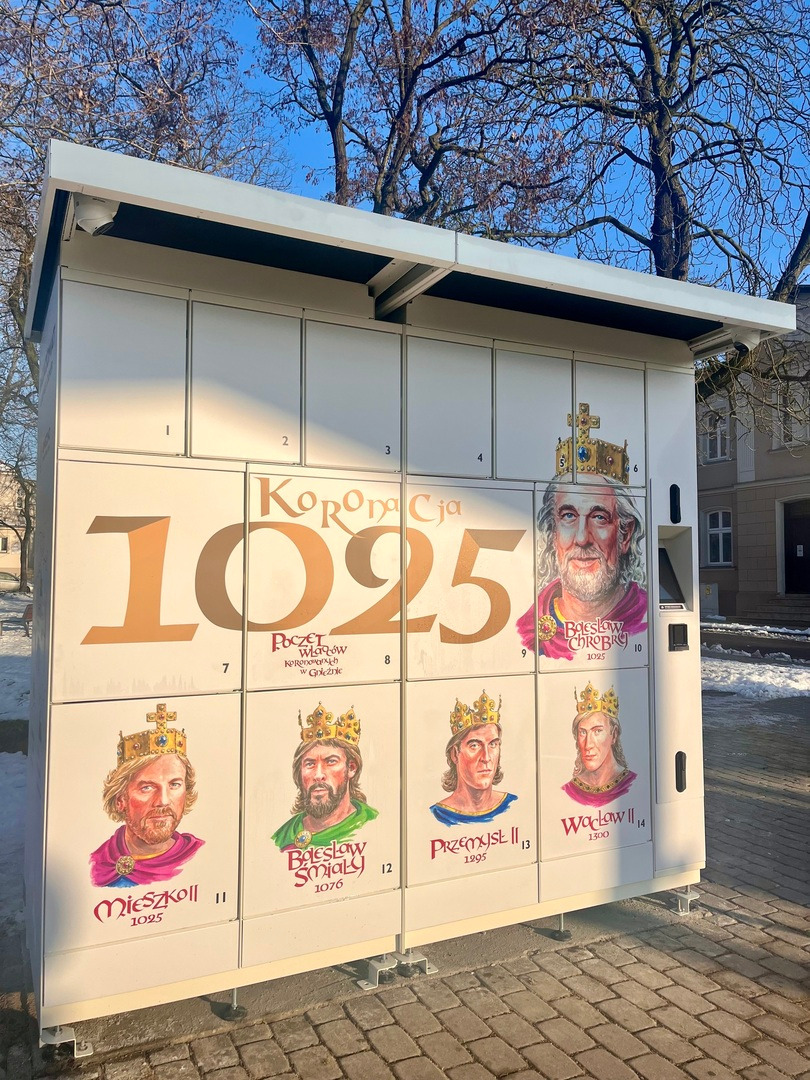 Takie urządzenie stanęło w jednym z wielkopolskich miast. Ozdobił je lokalny artysta