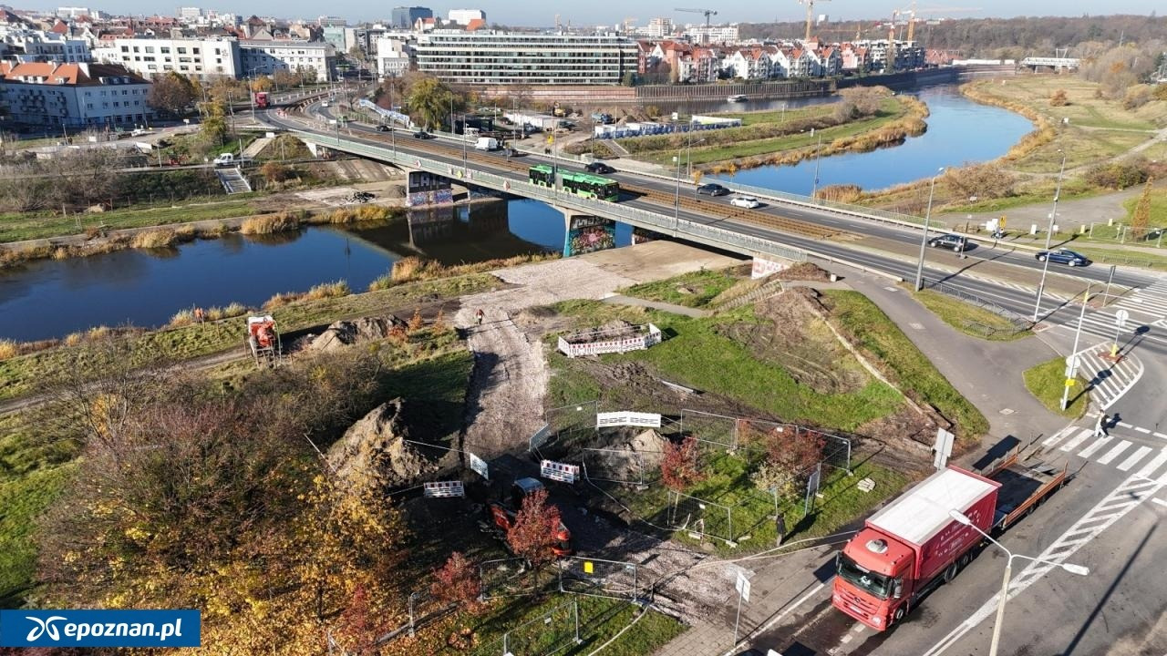 Przebudowują poznański most. Będzie zmiana organizacji ruchu