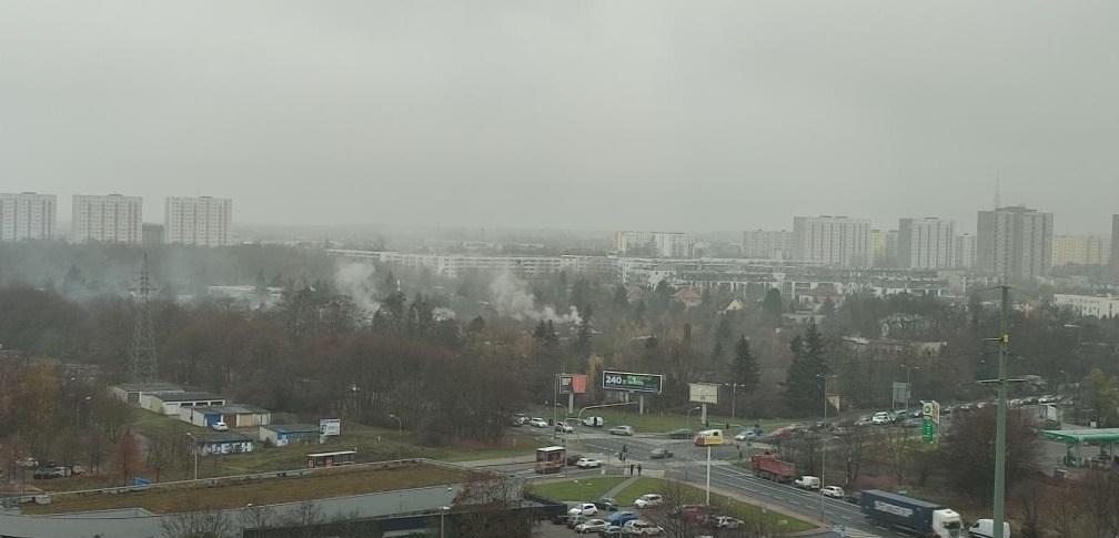 Smród palonych śmieci w rejonie koczowiska przy Lechickiej? "Zatruwa całą okolicę"