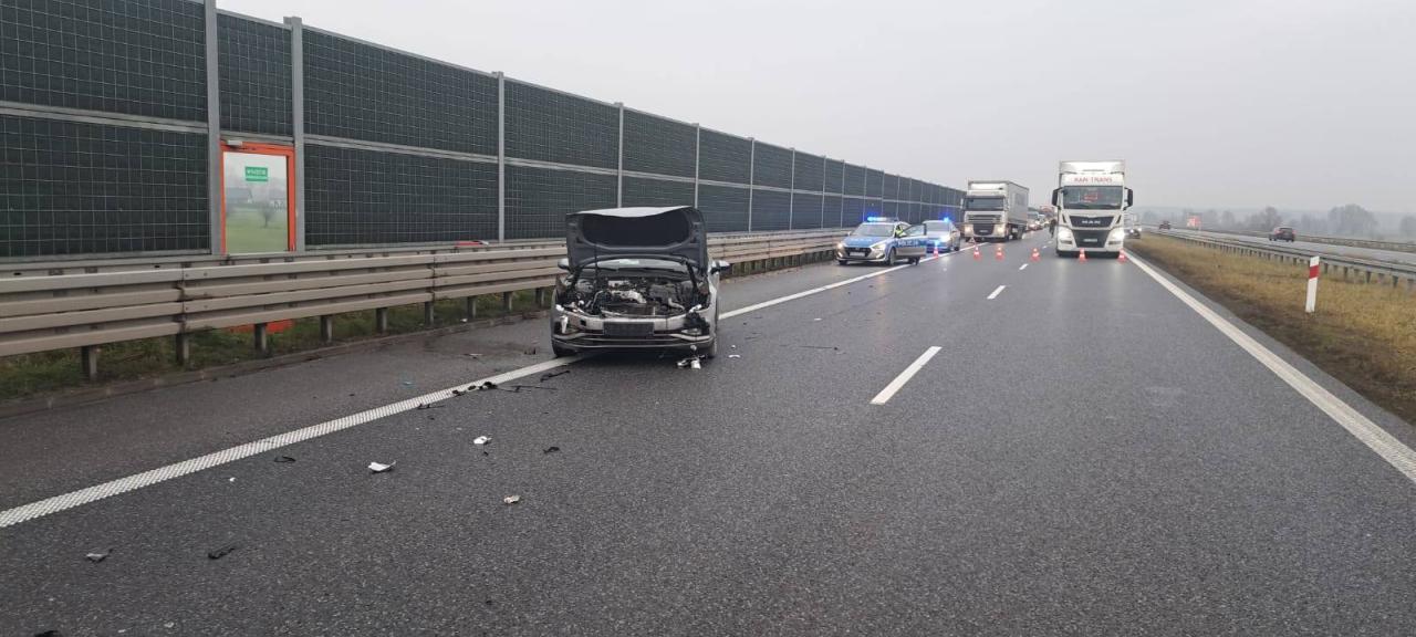 Wypadek na drodze S5 w regionie. Ruch wstrzymany!