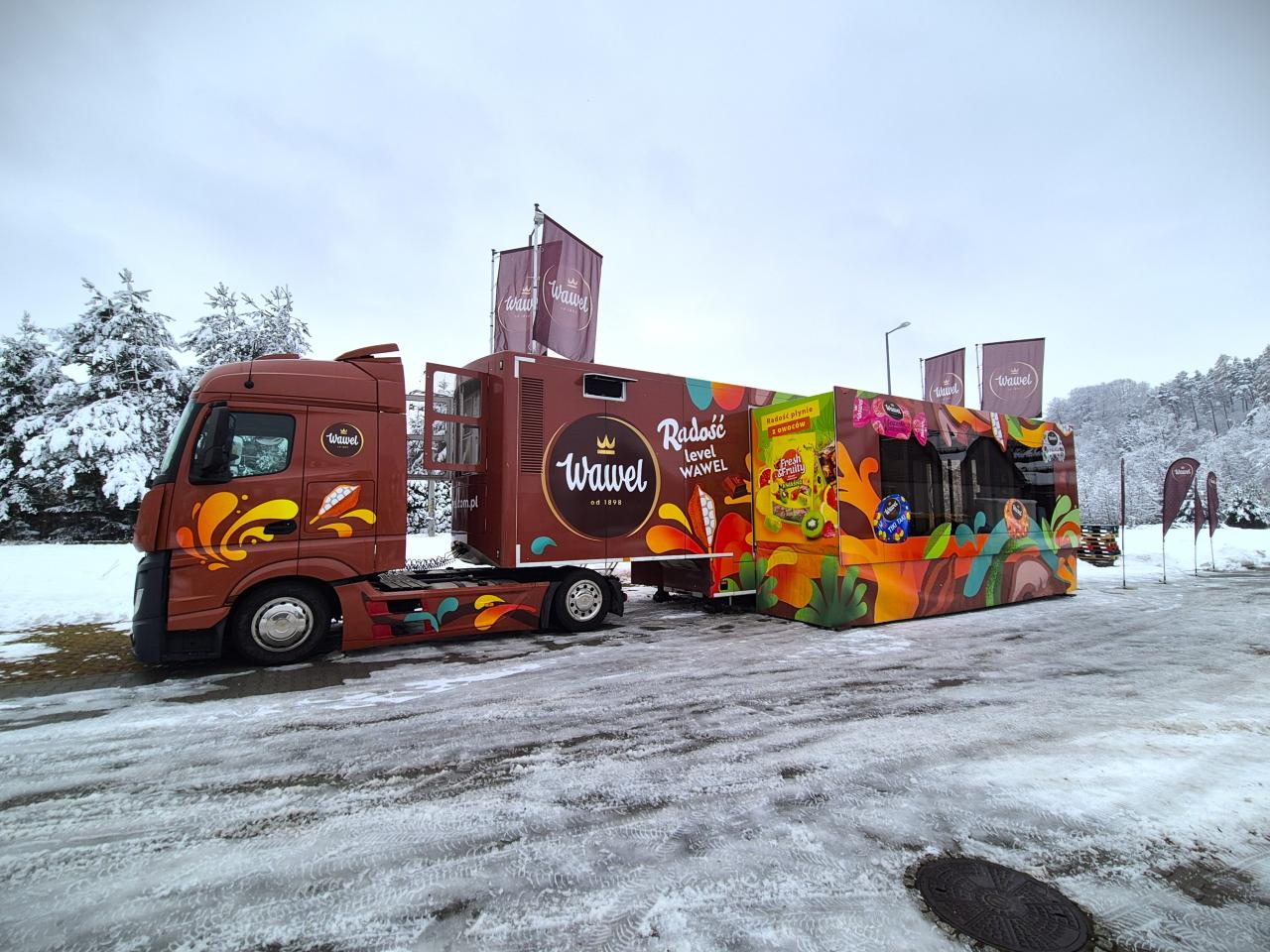 "Słodka" ciężarówka przyjedzie do Poznania!