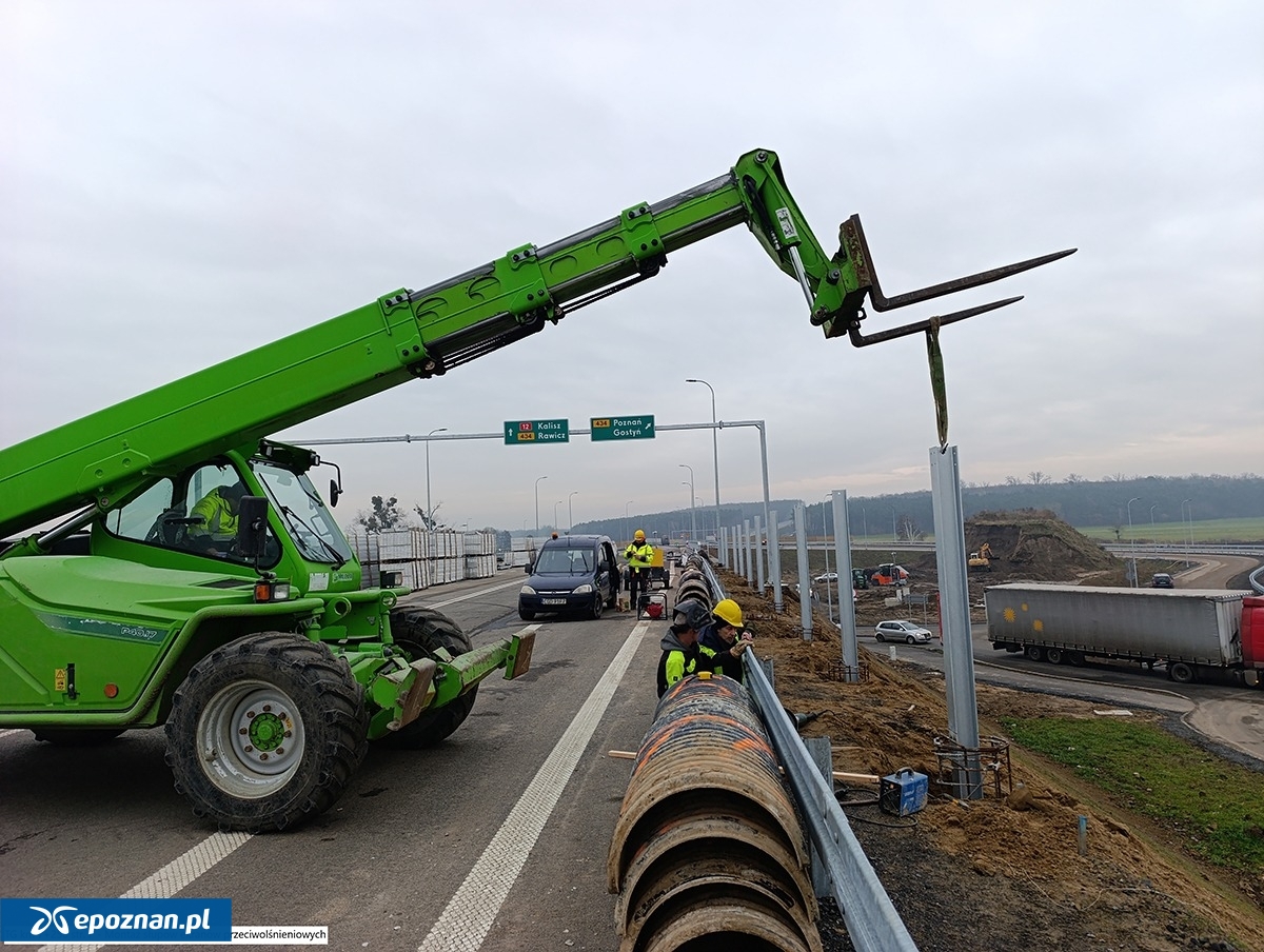 Ostatnie prace przy trasie | fot. GDDKiA