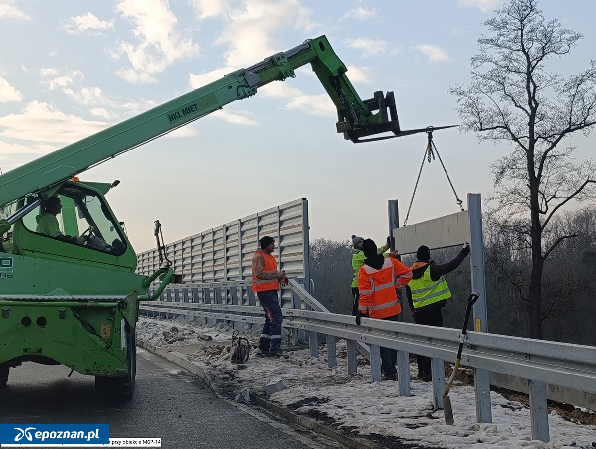 Ostatnie prace przy trasie | fot. GDDKiA