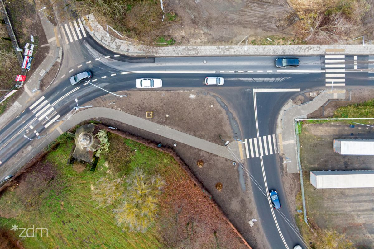 Znaczące zmiany na jednym z poznańskich skrzyżowań