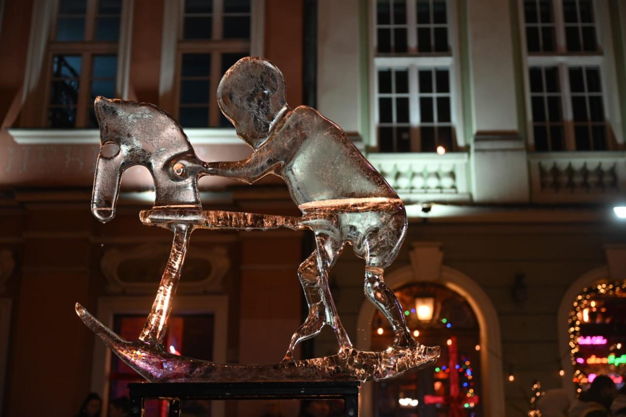 Niezwykły widok na poznańskim Starym Rynku