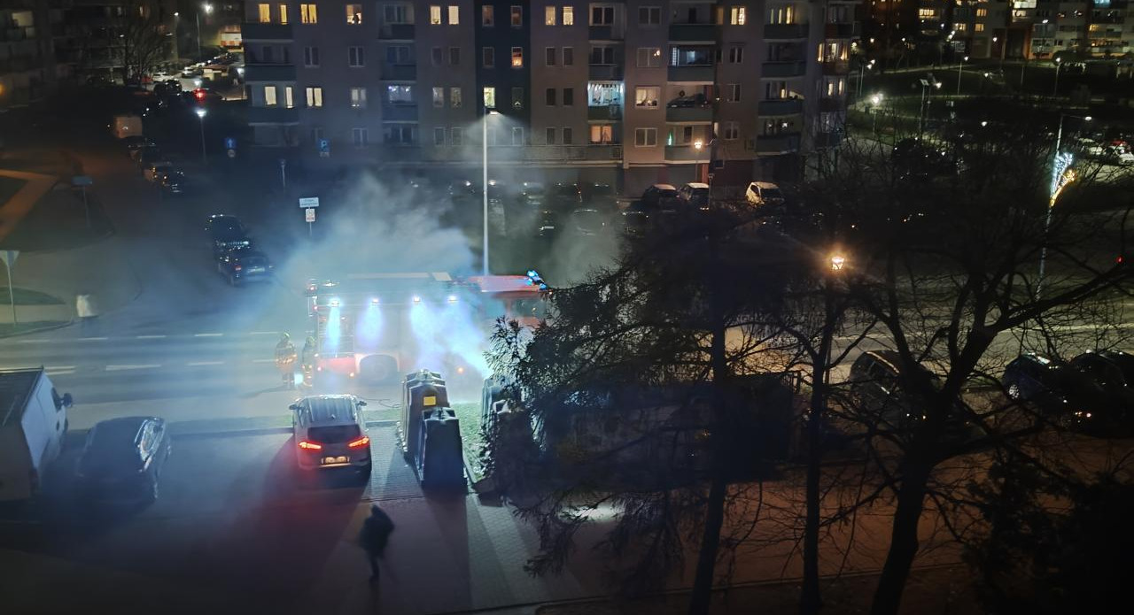 Akcja strażaków pod Poznaniem