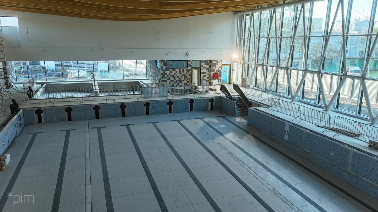 Nowa poznańska pływalnia coraz bliżej. Tak wygląda w środku