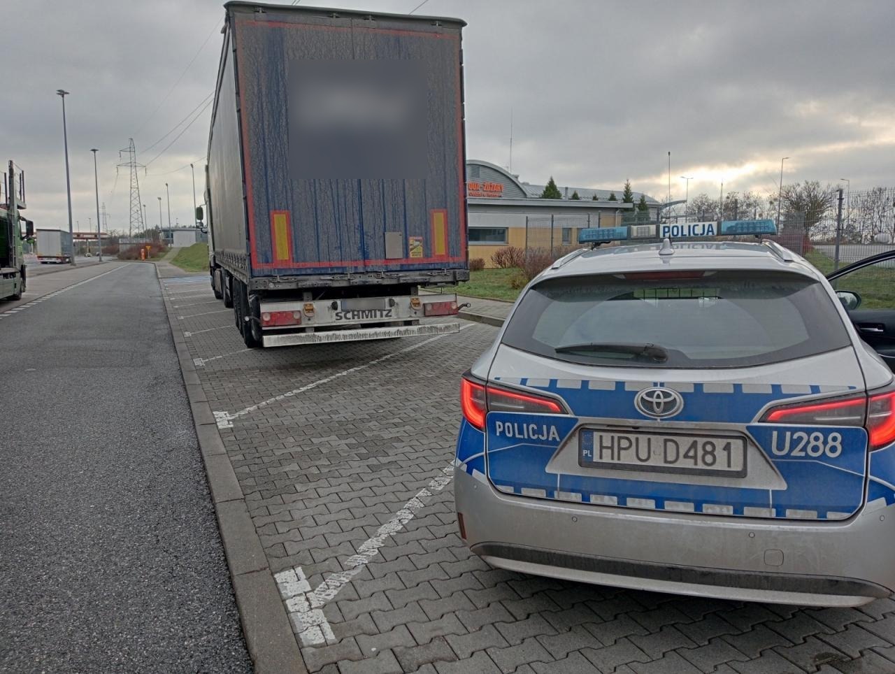 Obcokrajowiec skontrolowany na A2. Pijany prowadził ciężarówkę