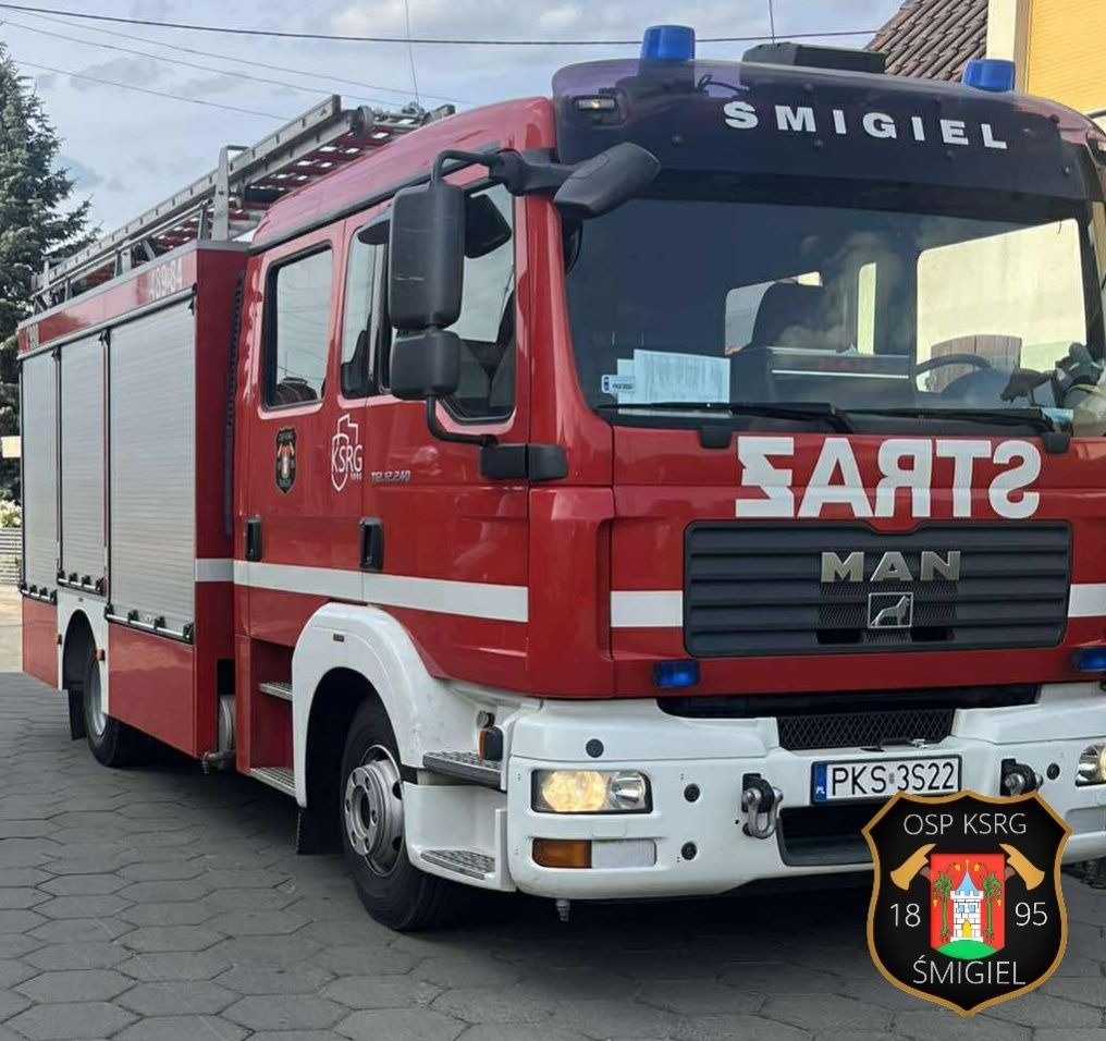 Osoba utknęła na wysokości podczas wycinki drzew. Interweniowały służby