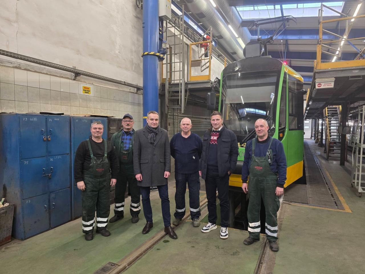 Pracują dla Miasta Poznań przez całą dobę. choćby w Wigilię. Odwiedził ich zastępca Prezydenta Poznania