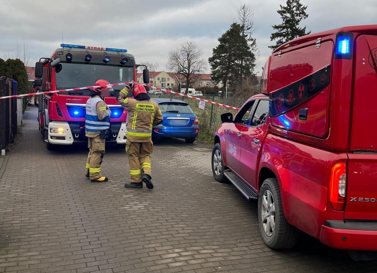 Plewiska: zgłoszenie o podejrzanym zapachu w jednym z mieszkań