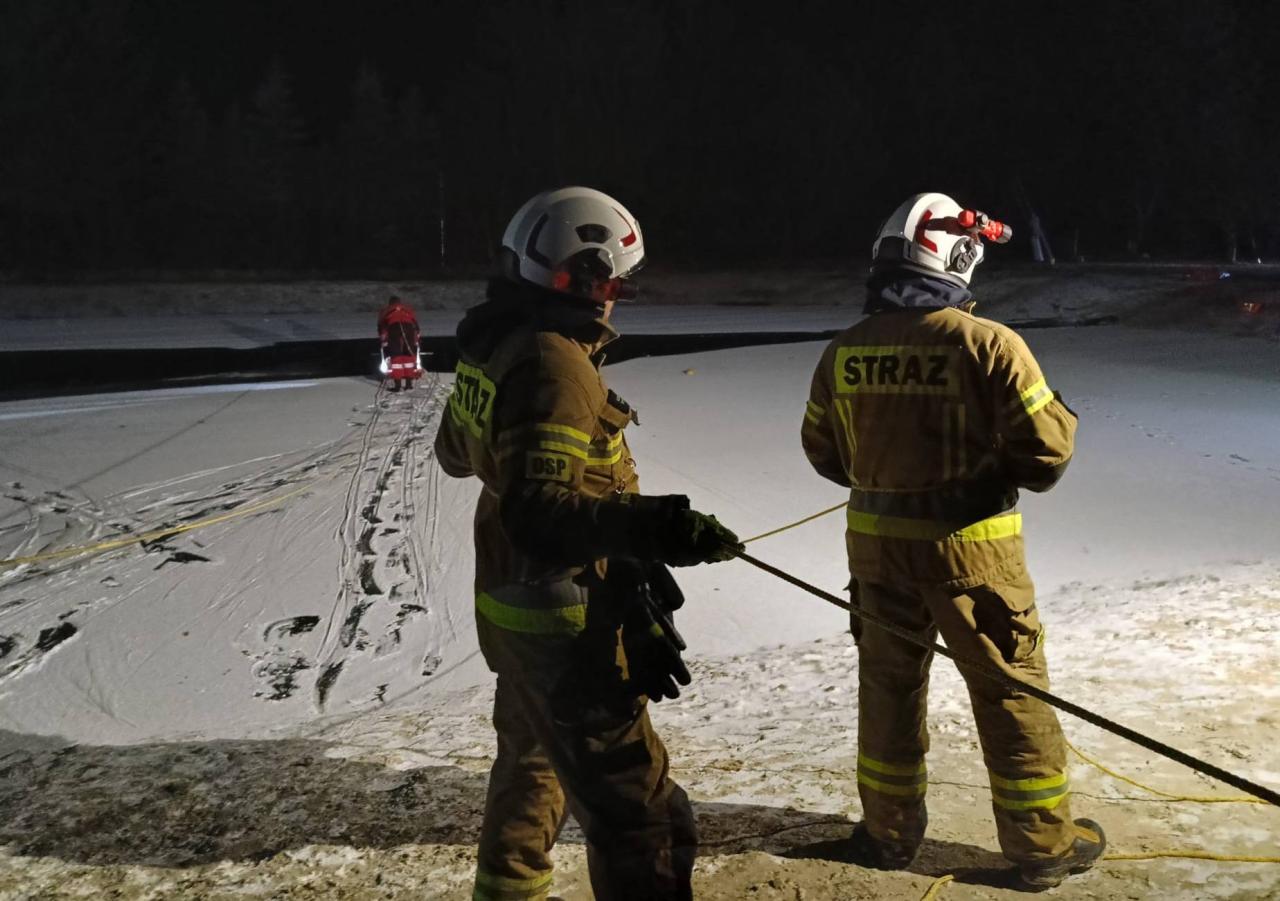 Tragedia pod Poznaniem. Życia chłopca nie udało się uratować
