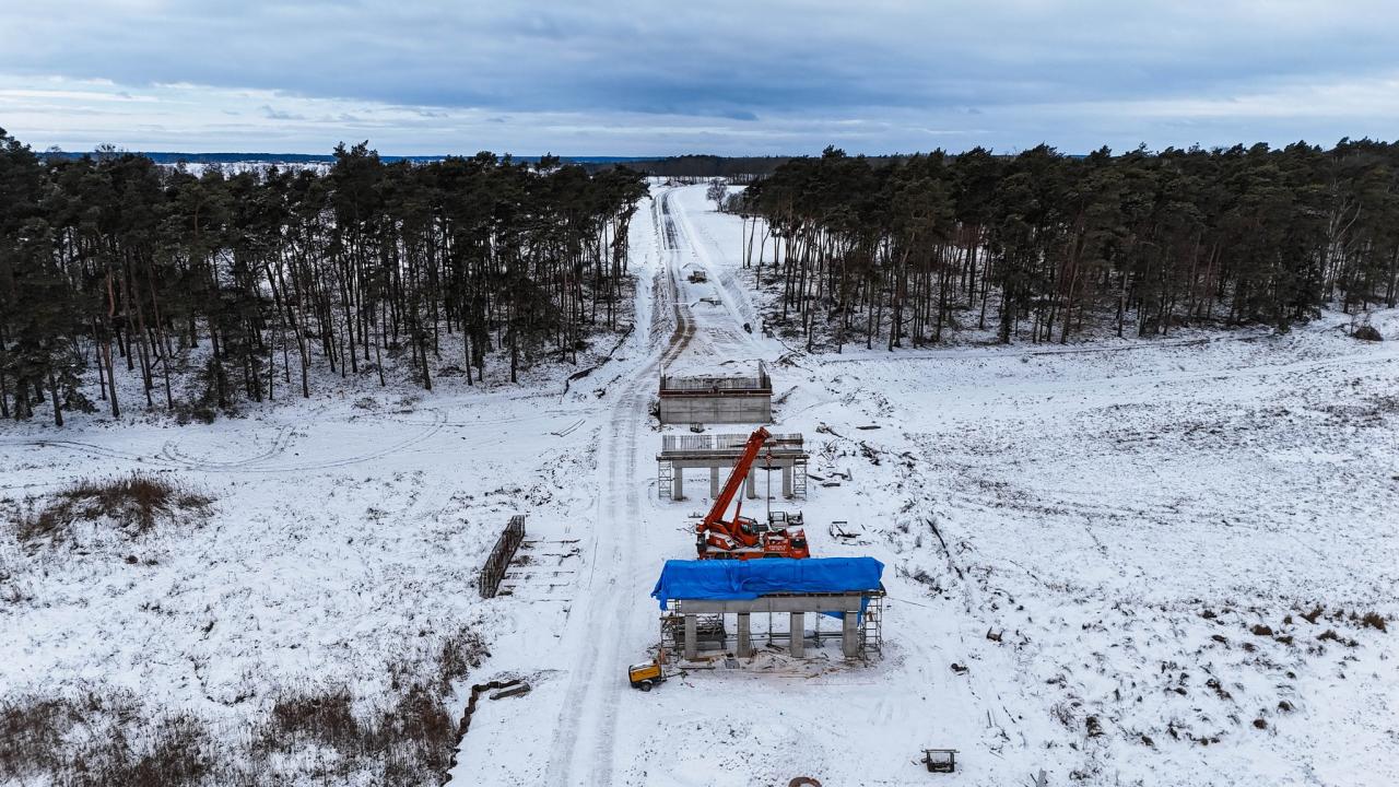 W Wielkopolsce trwa budowa obwodnicy, na którą mieszkańcy czekali od lat. Tak wygląda plac budowy