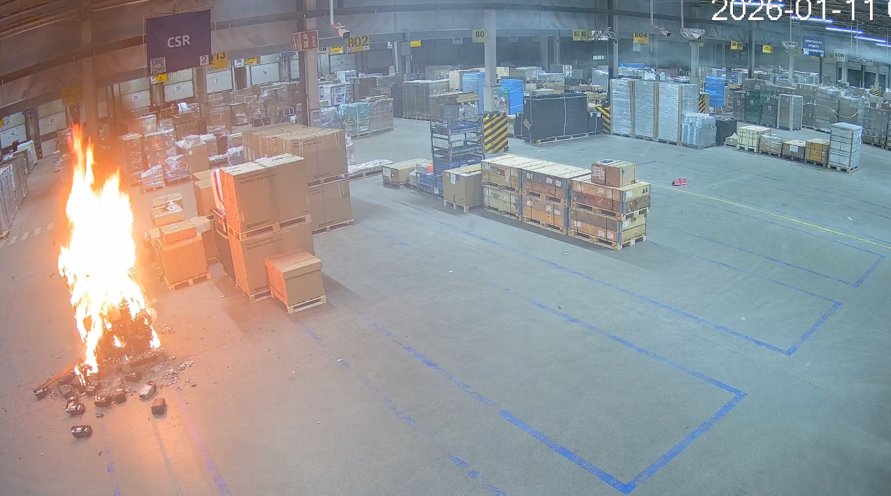 Jest nagranie z początku pożaru w Tarnowie Podgórnym. Nie pozostawia wątpliwości