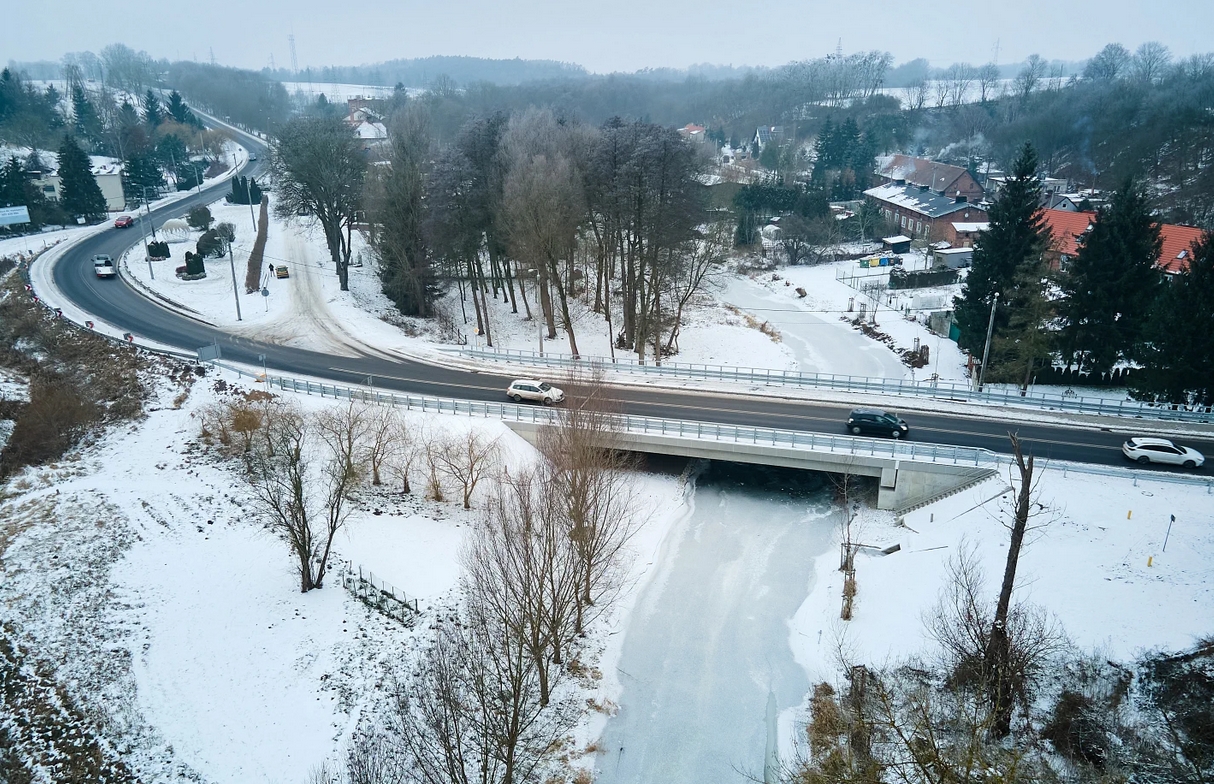 Zbudowali nową przeprawę w ciągu drogi wojewódzkiej w regionie